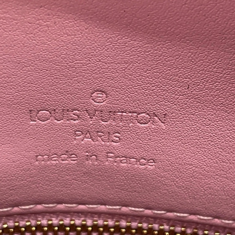 Louis Vuitton Orange Vernis Monogram Small Tote - Picture 12 of 13